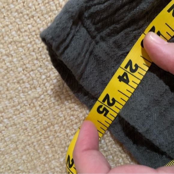 Free People Gray Open Back Jumpsuit Linen Cotton Blend - Picture 10 of 10